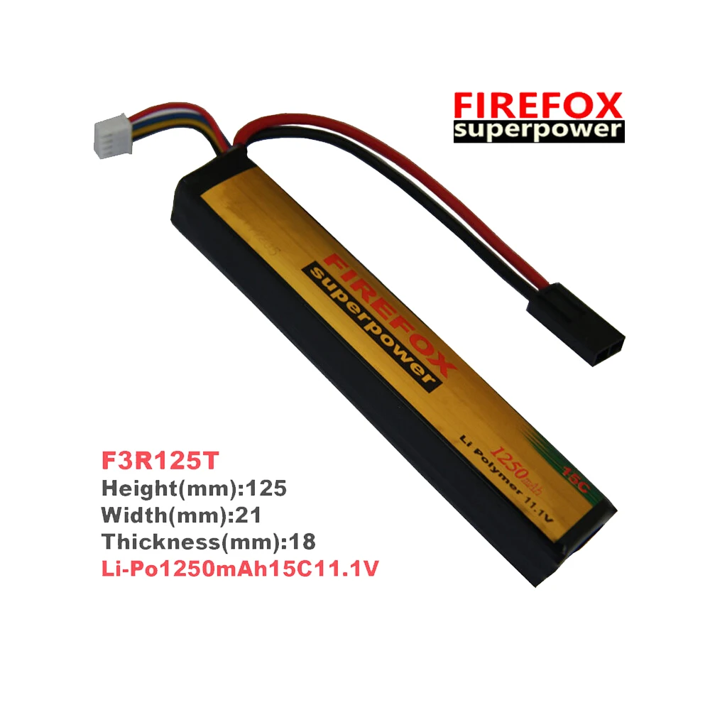 1 шт. оригинальный аккумулятор AEG Airsoft F3R125T 100% в 11 мАч 15C | Игрушки и хобби
