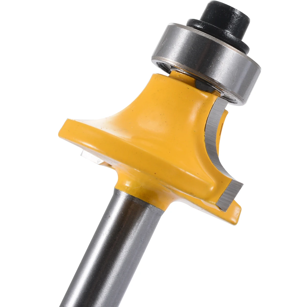 4pcs 1/4" Shank Round Over Router Bit Set 1/2" 3/8" 1/4" 1/8" Radius for Wooworking Cutter Tool