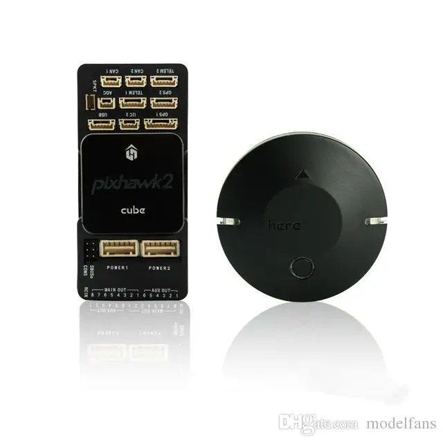 Aerops Pixhawk 2.1 Standard Autopilot Flight Controller + Here GPS GNSS Combo for Agriculture Photograph Drone UAV Multicopter