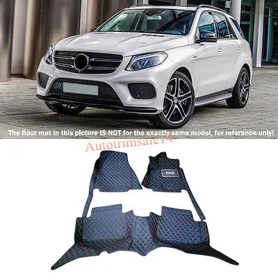 

Floor Mats & Carpets Foot Pads Protector For Mercedes Benz GLE Sport 15-16 C292
