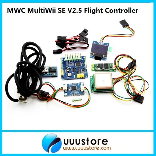 

CRIUS MWC MultiWii SE v2.5 Flight Control board bluetooth LED display w/NEO-6M GPS