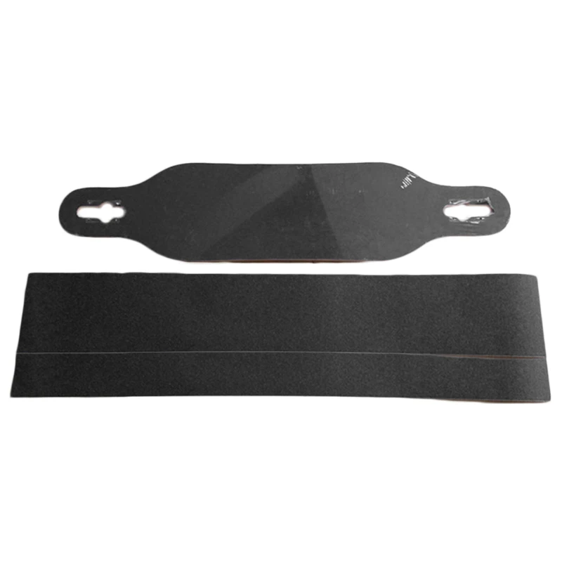 Longboard Sheet Abrasive Paper Grip Tape Anti slip Design Decoration Strip Black Diamond Silicon Skateboard Durable