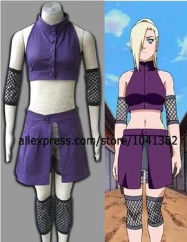 

Hot Anime Naruto Cosplay Costume Naruto the Movie the last Yamanaka Ino Cosplay Costume any Size Customed Christmas Costume