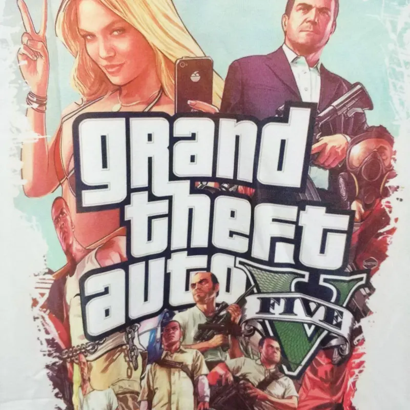 Grand Theft Auto Gta V 5 3D xbox высокое качество супер мягкие мужские футболки GTA 5 Мужская игровая футболка уличный стиль унисекс белые футболки топы