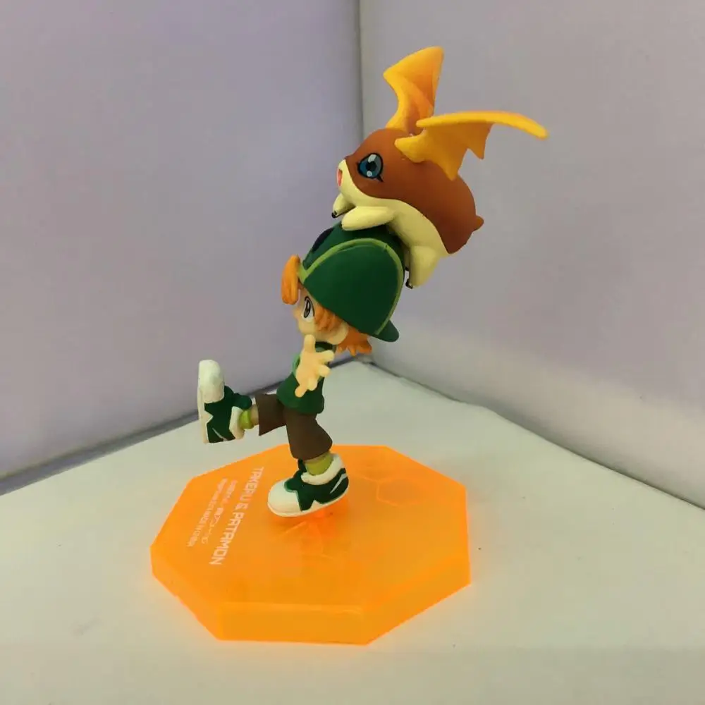 Аниме 9 см Приключения Дигимонов цифровой Takaishi Takeru Patamon Pico Devimon мультфильм игрушка