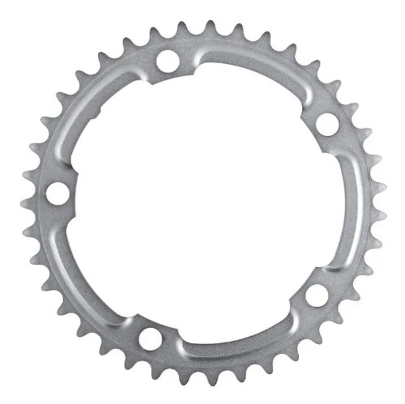 Shimano 105 5700 39t 130mm 10-Speed Chainring Silver
