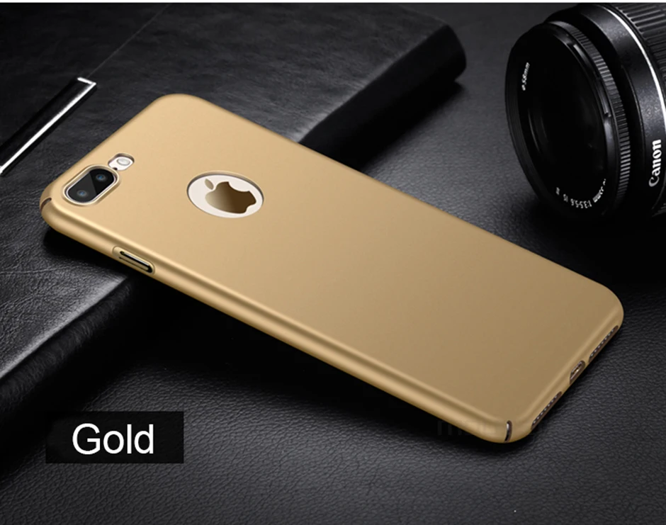 Luxury Hard PC Plastic Matte Back Cases For iPhone 6 Red Case 5 5s se 6s plus Covers For iPhone 7 plus red Full Phone Case Cover (15)