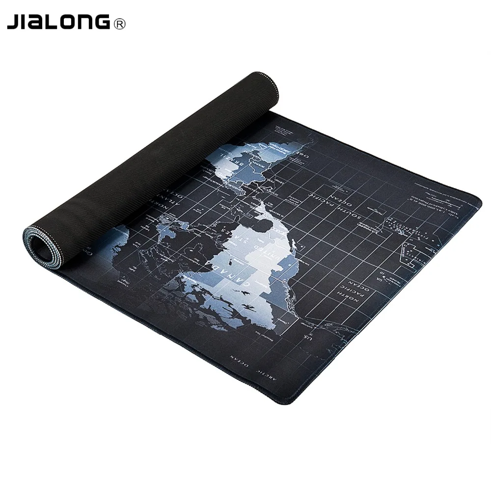 JIALONG карта мира узор игровой коврик для мыши большой компьютер Mause коврик ноутбук для геймеров коврик для мыши игровой коврик для мыши для мужчин подарок для геймера