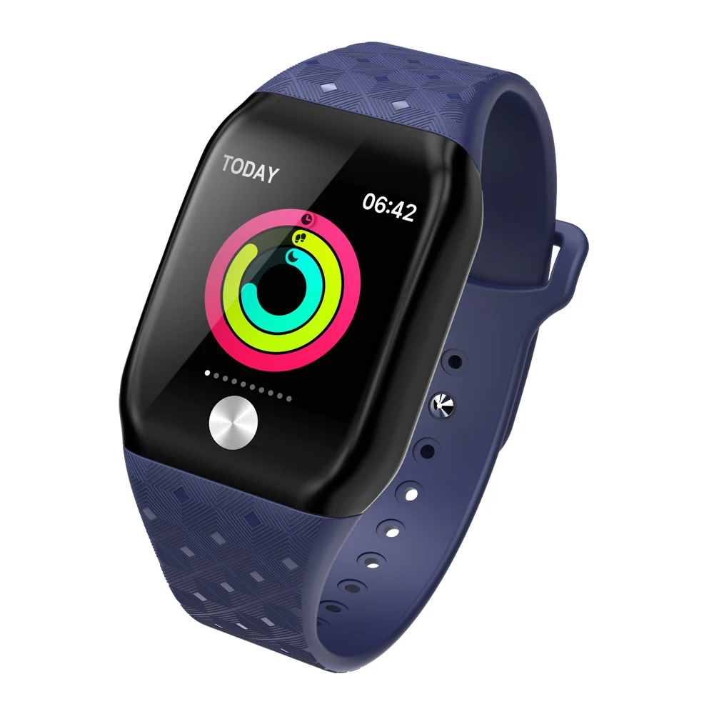 

B59 Smart Band Color Screen Blood Pressure Sleep Heart Rate Monitor Alarm Clock Multiple Sport Running Swimming Smart Bracelet