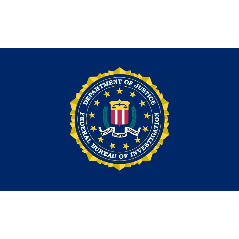 90*150cm 60*90cm The Federal Bureau Of Investigation Flag