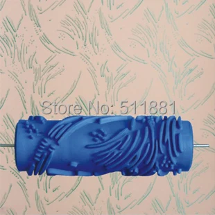 

5'' Emperorship drum FREE shipping 125mm rubber print tools liquid wallpaper mould wallpaper accessories