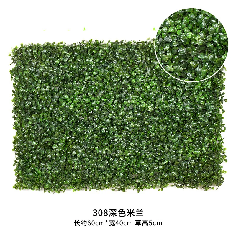 Завод 40x60 см Размеры несколько типов популярный искусственный цветок зеленая растительность для стены домашний декор, Зеленый завод пластиковая гирлянда - Цвет: 308JIAMIMILANCAO