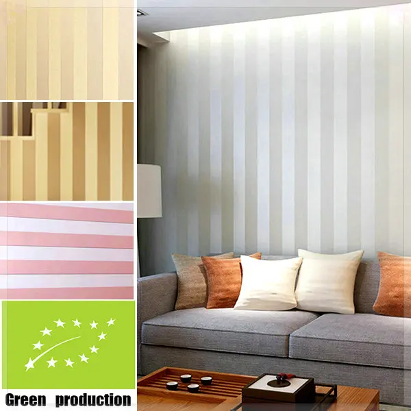Modern Joker Stripes Wallpaper For Walls Non Woven Interior Wall Modern Joker Stripes Wallpaper For Walls Non Woven Interior Wall Decor Striped Living Room