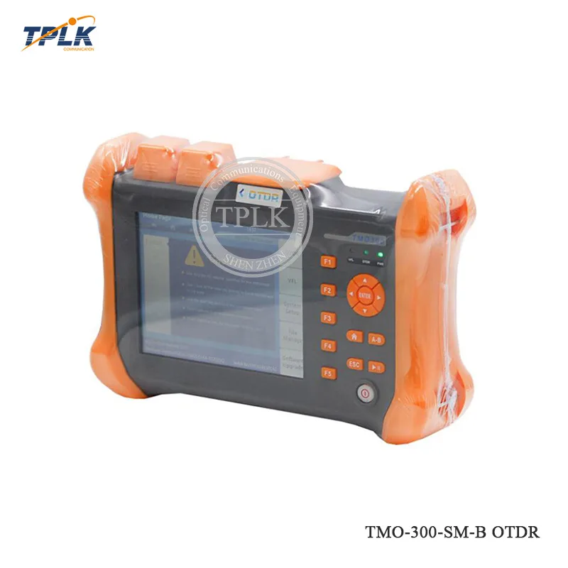 High quality TMO-300-SM-B OTDR Optical Time Domain Reflectometer Handheld OTDR 1310/1550nm 30/28dB,Integrated VFL, Touch Screen