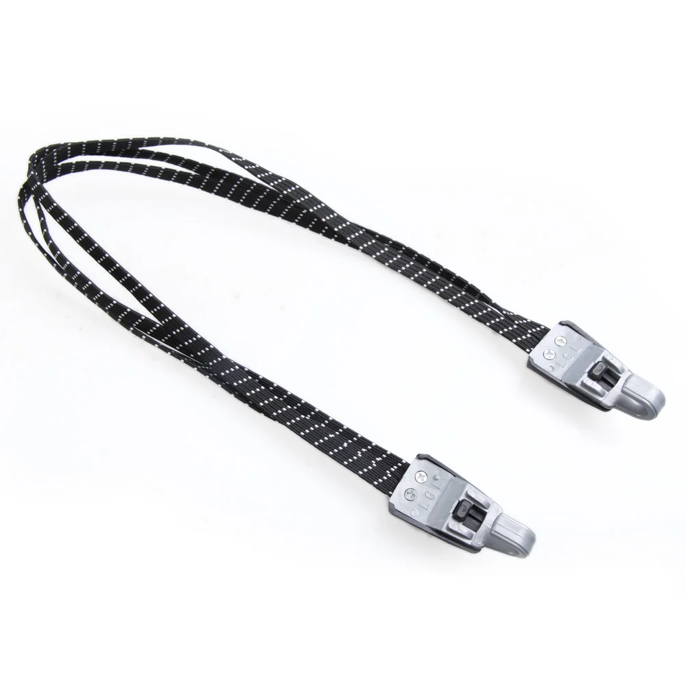 

Black & White Bungee Cord Mountain Bike Multifunctional Elastic Rope Bungee Cord Fixed Strap Band