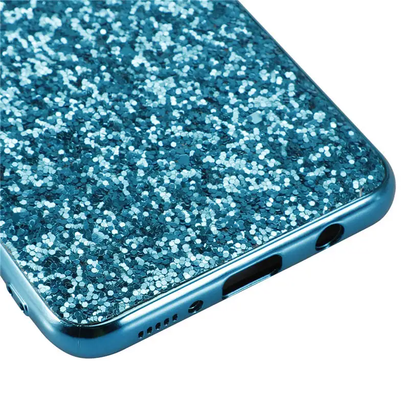 Для samsung A50 A70 чехол с украшениями в виде кристаллов, Цехин, для samsung Galaxy A10 A30 A40 A10S A20S A10E A20E A80 A50S A30S M10