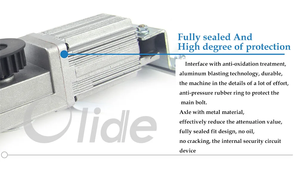 Automatic sliding door motor 3