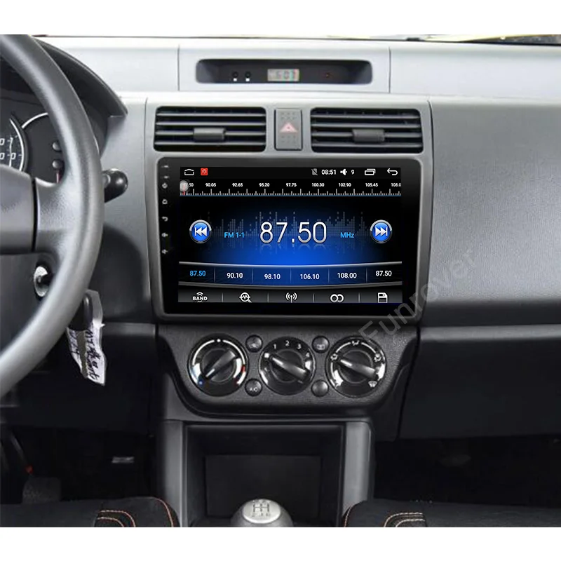 Clearance Funrover 10.1" Car radio for Suzuki Swift 2005-2018 Quad core Android 8.0 Car dvd GPS player Stereo wifi 2G RAM 32G ROM BT RDS 1