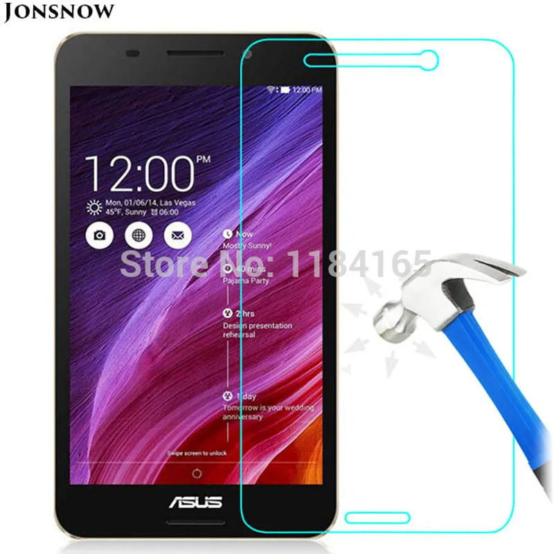 

JONSNOW 9H Tempered Glass for ASUS FonePad 7 / FE375CG 7.0 inch Prevent Scratch Tablet PC LCD Screen Protector Film