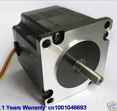

DHL/EUB 2pcs New Leadshine 573S09 3-phase Step Motor 56MM long 1.2 step 0.9NM 15-18