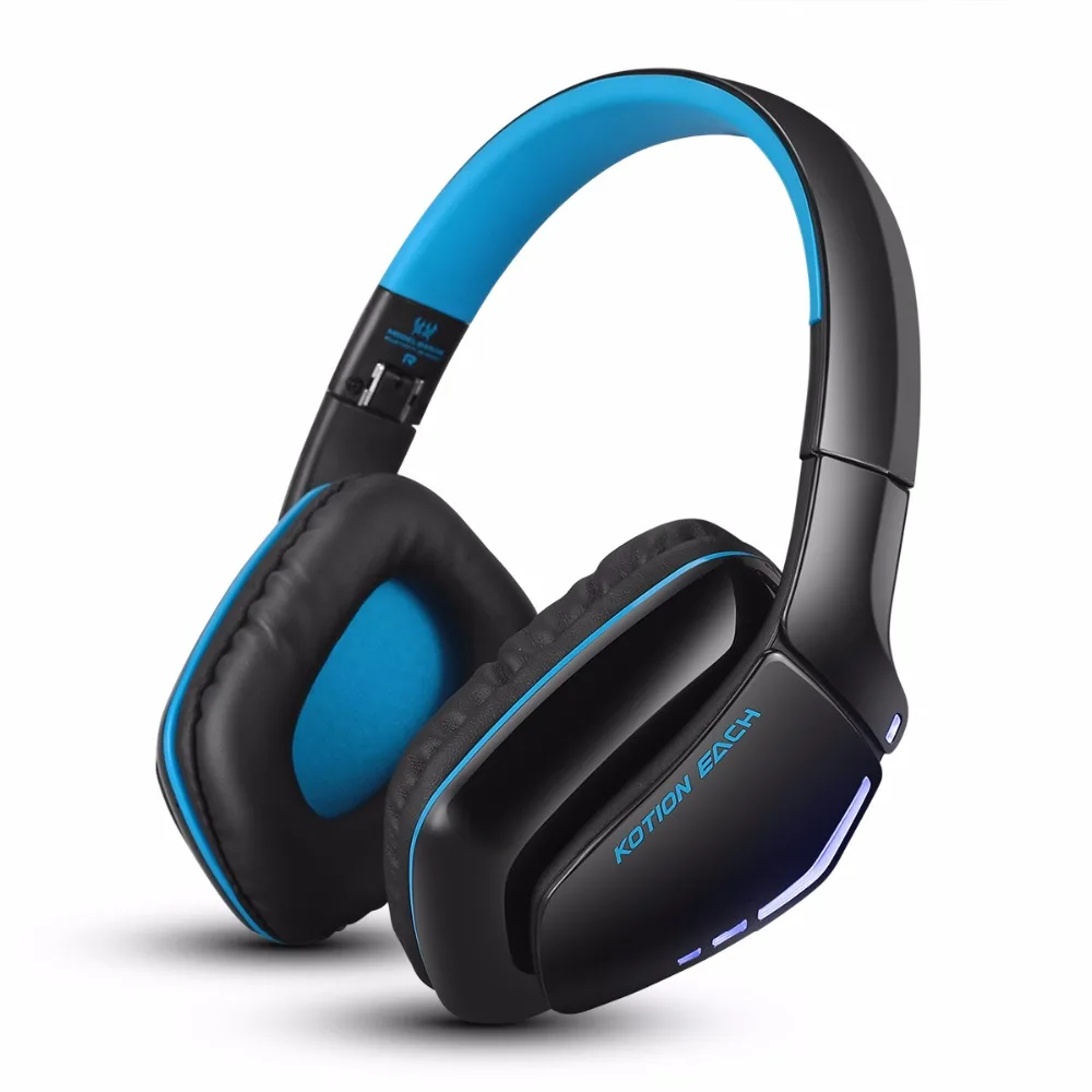 bilder für KOTION JEDER B3506 Bluetooth Kopfhörer mit Micophone Gaming Wireless Headset Stereo 3,5mm AUX LED für telefon PS4 PC Computer bilder für KOTION JEDER B3506 Bluetooth Kopfhörer mit Micophone Gaming Wireless Headset Stereo 3,5mm AUX LED für telefon PS4 PC Computer