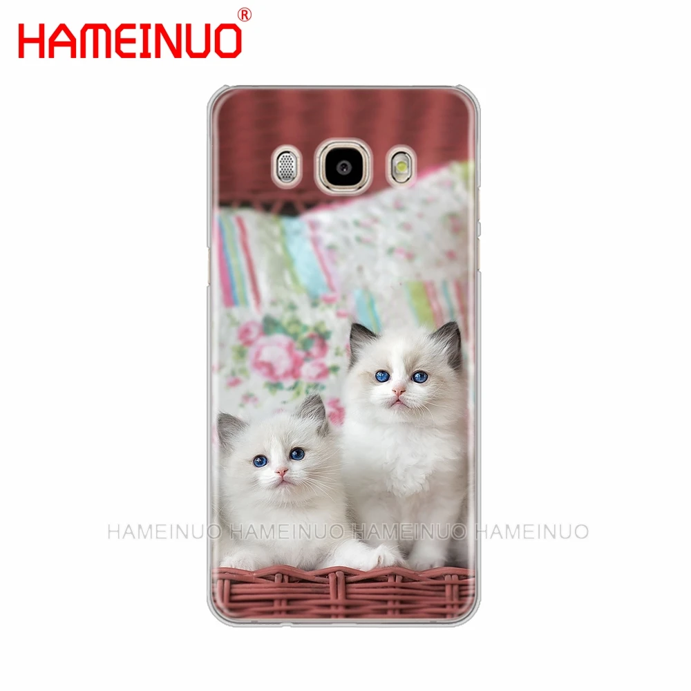 HAMEINUO чехол для телефона с милой кошкой Samsung Galaxy J1 J2 J3 J5 J7 MINI ACE 2017 2016 2015 prime|case for samsung