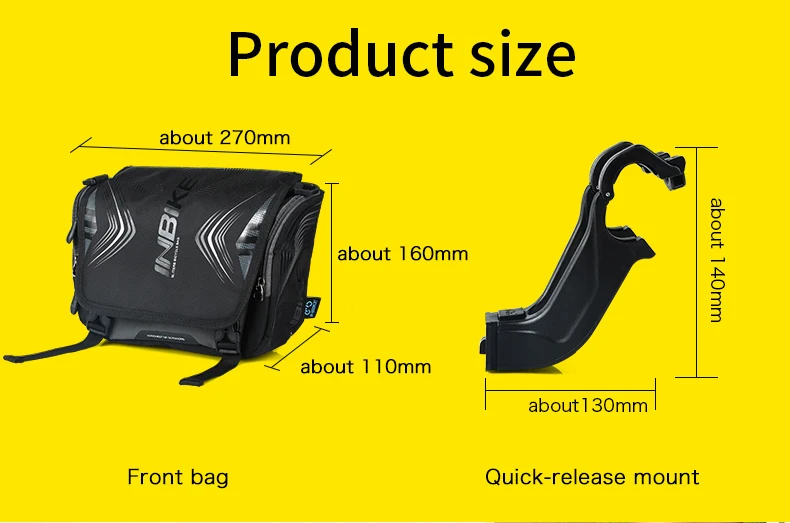 Best Waterproof Bike Bag Large Capacity Handlebar Front Tube Bag Bicycle Pocket Shoulder Backpack Cycling Bike Accessories Inbike 4 Best Waterproof Bike Bag Large Capacity Handlebar Front Tube Bag Bicycle Pocket Shoulder Backpack Cycling Bike Accessories Inbike 4
