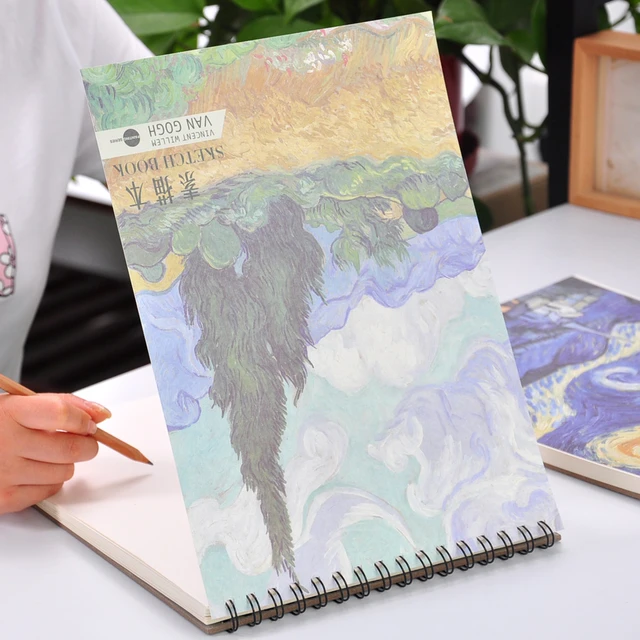 Van Gogh's Painting Book, Sketch Book, Painting Paper, Art Supplies For Art  Students Sketchbook - Sketchbooks - AliExpress