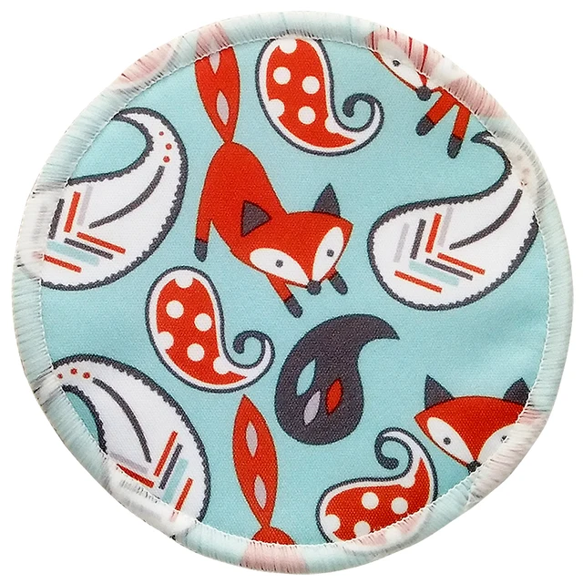Goodbum 8PCS Organic Bamboo Breast Pad Nursing Pads For Mum Waterproof Washable Feeding Pad Bamboo Stay Dry Reusable Breast Pads