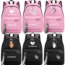 XXXTentacion рюкзак для подростков мальчиков и девочек школьная сумка сумки Модный повседневный стильный рюкзак для ноутбука подростковый рюкзак для путешествий