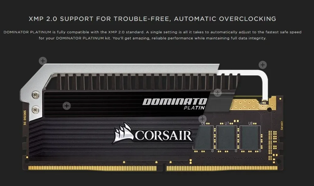 CORSAIR Доминатор платиновая оперативная память модуль 16 Гб 2X8 Гб двухканальный DDR4 памяти PC4 3600 3200 3000 МГц Настольный DIMM C16