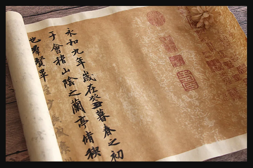Копировальная бумага Archaize для риса рулон рисовой бумаги Lan Ting Xu Wang xizhi
