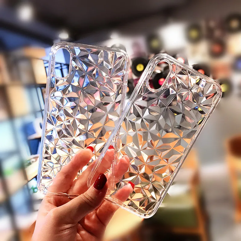 Ultrafinos-3D-Textura-do-Diamante-Caso-Para-iPhone-6-6-s-7-8-Plus-X-XR (3)