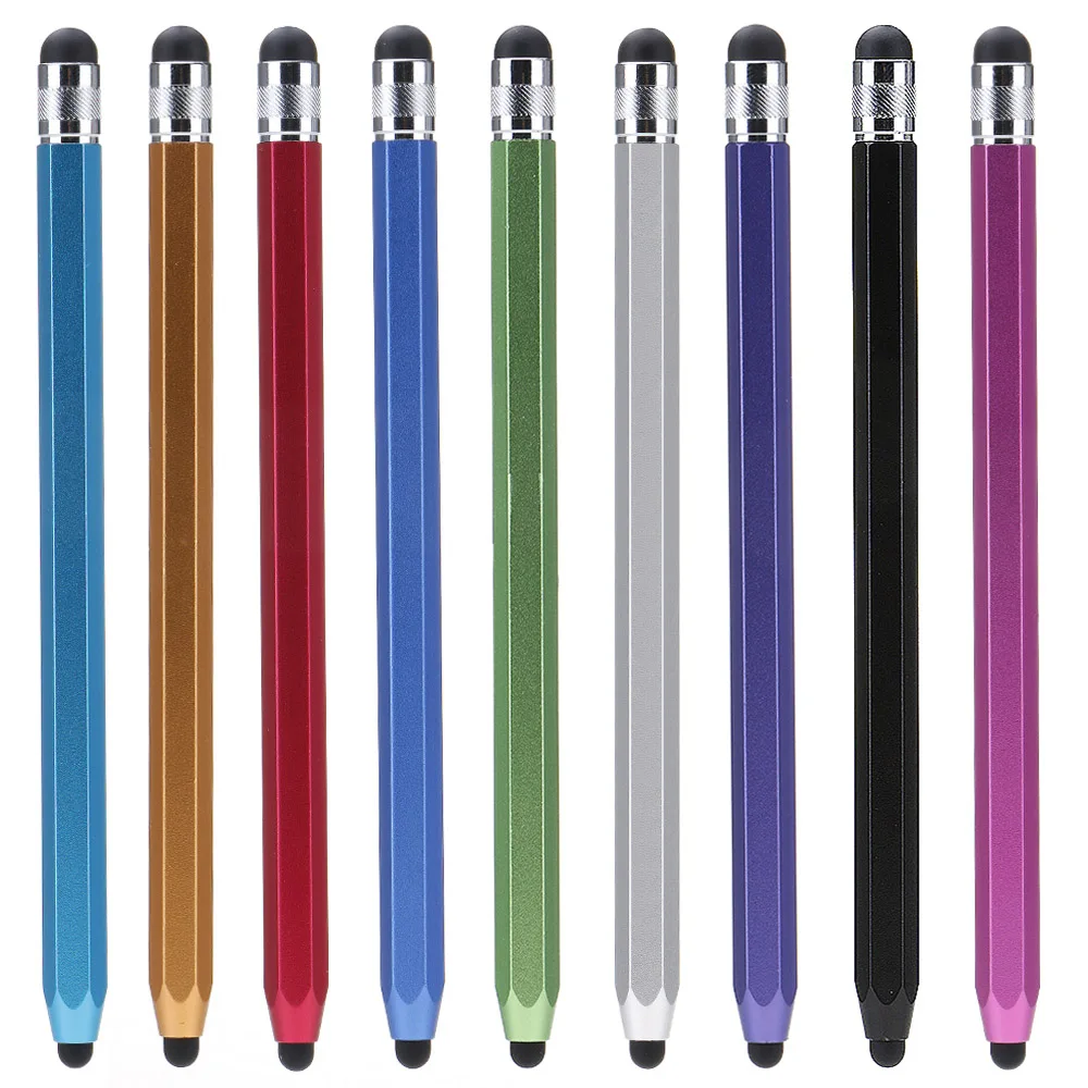 

Hex Dual Heads Capacitive Touch Screen Pen Stylus For iPad iPhone Samsung Sony