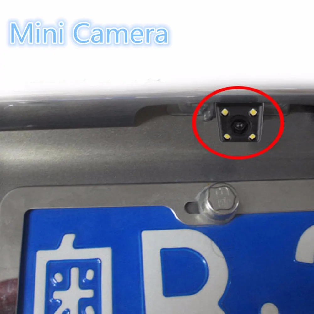 Складной 4,3 дюймовый TFT lcd мини автомобильный монитор заднего вида автомобильная система парковки заднего вида с автоматической камерой ночного видения заднего вида