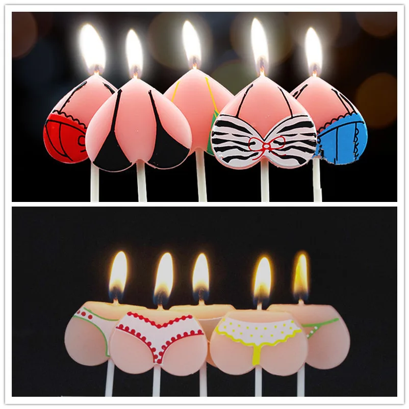 Presentacion, nuevo miembro 5-UNIDS-font-b-Sexy-b-font-Bikini-Torta-Vela-de-Cumpleaños-Vela-de-Cumpleaños-Velas