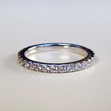 Бриллиантовая огранка, полное количество, кольцо, подходит к любому стилю, 0,55 настоящий NSCD красивый бриллиант, обручальное кольцо, лучший подарок для любви