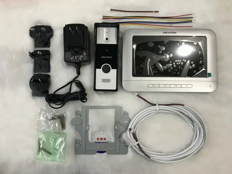 Hik Ds Kis202 Ds Kis201 4 Wire Doorbell Video Doorbell