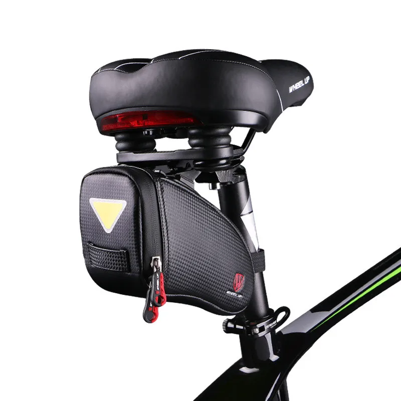 Outdoor EVA Rainproof Bicycle Bag Reflective Saddle Bag Road MTB Bike Rear Seatpost Bag