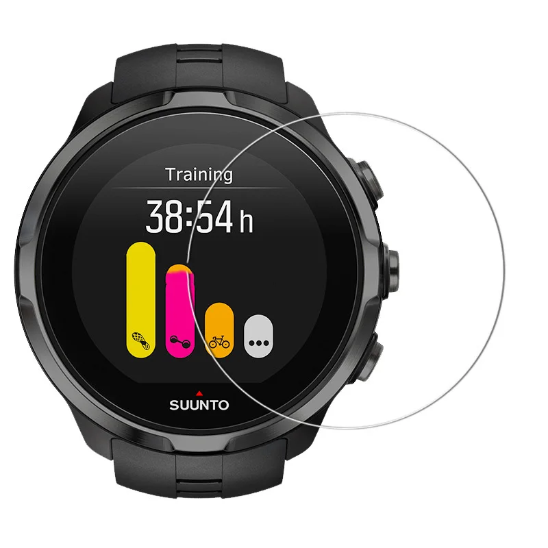 Защитное стекло закаленное для фитнес часов Sunnto Trainer наручные часы HR Traverse Alpha Spartan