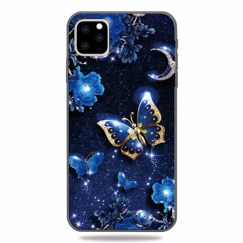 Мягкий чехол из ТПУ для Galaxy Note 10 S10 M10 M20 Iphone 11 5 8 6 1 дюймов 2019 тигра льва панды с