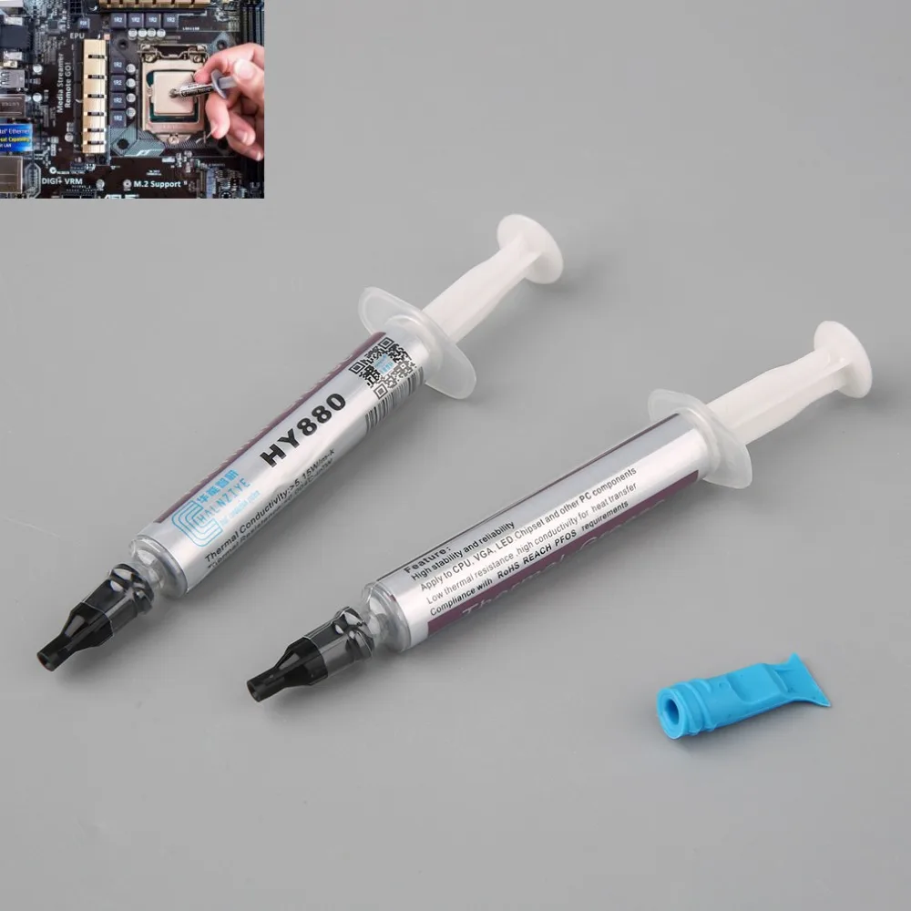 62G Thermal Compound Paste Cools Tube Electronics Heatsink
