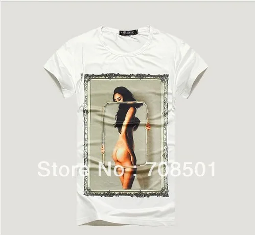 Shirts with naked girls on them