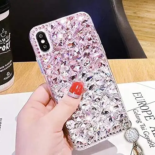 Для Samsung M20 M10 ручной работы 3D роскошный блестящий чехол со стразами для S10e S10 Plus A30