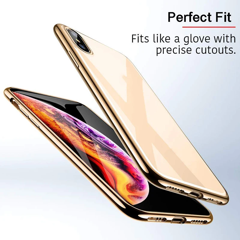 Suntaiho for iPhone Case 7 Plating Edge Phone Case For iPhone 6s Case For iphone XR Xs Max case Glass Back phone Cover 8 Plus Suntaiho for iPhone Case 7 Plating Edge Phone Case For iPhone 6s Case For iphone XR Xs Max case Glass Back phone Cover 8 Plus
