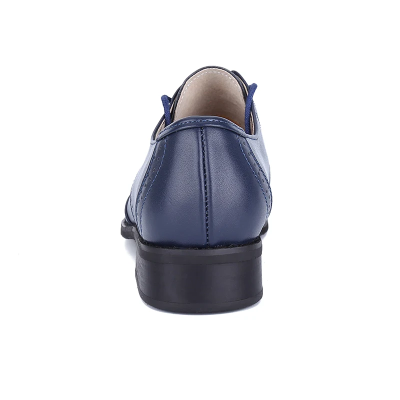 Casual Novo Derby Black Esculpida Dos Bullock Genuíno Brogue Do Up apricot Da Vintage Flats Couro Homens Homem Sapatos Lace Forma Oxford blue Sapato Novos 2018 White YqraYnf1