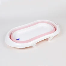 Best Offers Newborn Baby Eco-friendly PP Folding Bath Tub Baby Swim Tubs Bath Body Washing Portable Folding Children Kids Care Bathtub