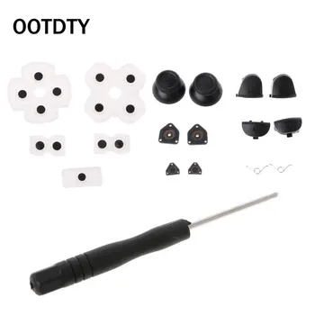 

1 Set Trigger Button Spring Joystick Stick Conductive Rubber For PS4 Controller