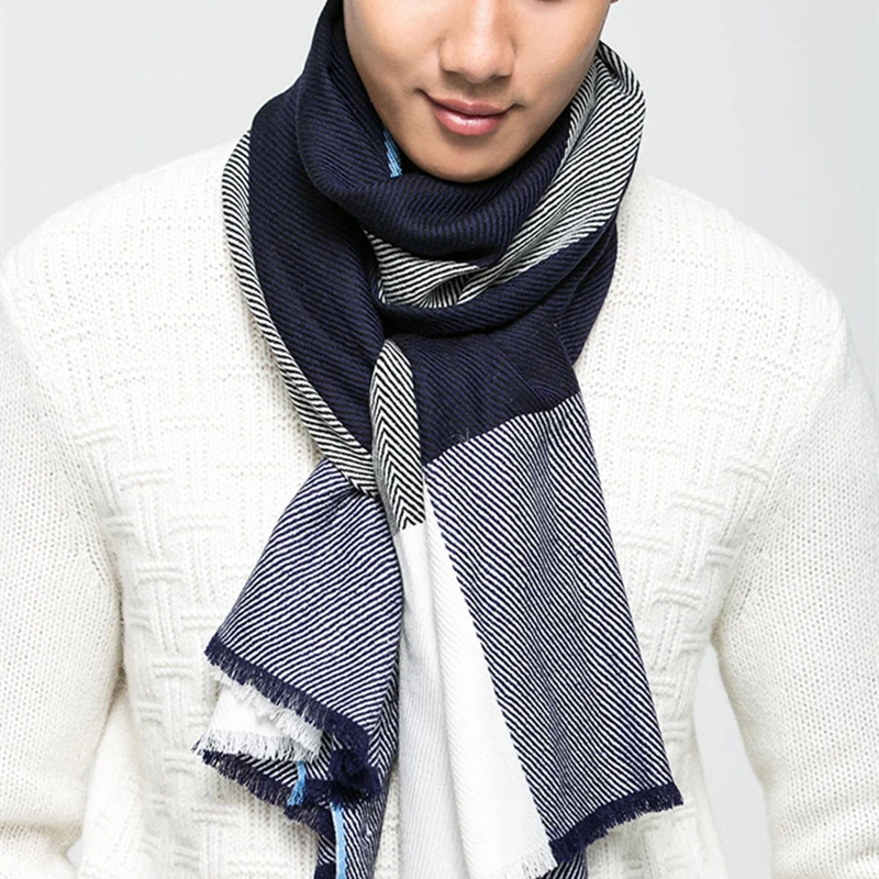 mens scarf for summer Autumn Winter Brand Men Scarf Wool Scarf Warm Scarves Soft  Cosywarmer best scarves for men