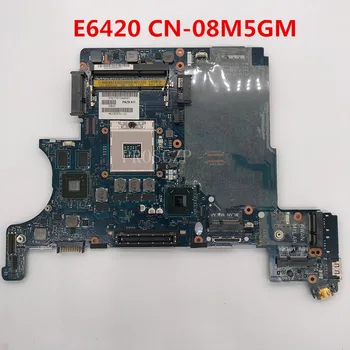 

Free shipping For Latitude E6420 Laptop motherboard LA-6592P CN-08M5GM 08M5GM 8M5GM 512MB working well